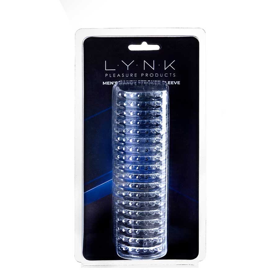 Men's Handy Stroker Sleeve by Lynk Pleasure | Clear Male Masturbator、mySite、bottomscart