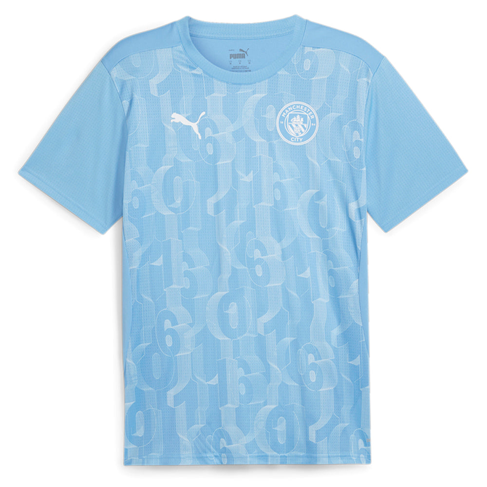 MCFC Pre Match Crew Neck Short Sleeve Soccer Jersey、mySite、gtrtttuynbv