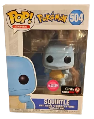 Squirtle #504 POP! Vinyl Figure (Flocked)、mySite、waistdrama