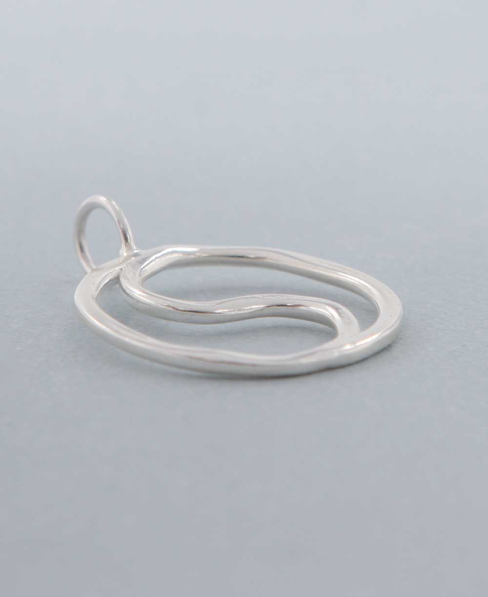 Textured Sterling Silver Yin Yang Pendant、mySite、topwebapps