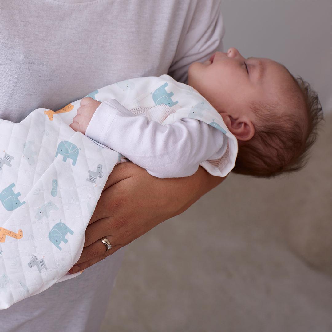  Purflo All Seasons Swaddle To Sleep Bag - 2.5 Tog - Animal Safari、mySite、merchandisen