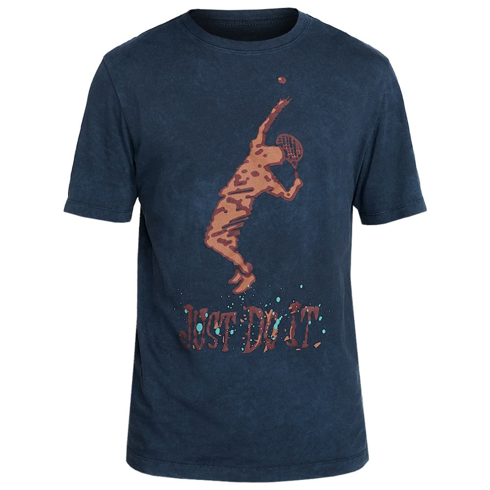 Nike Men's Court Serve Tee - Armory Navy