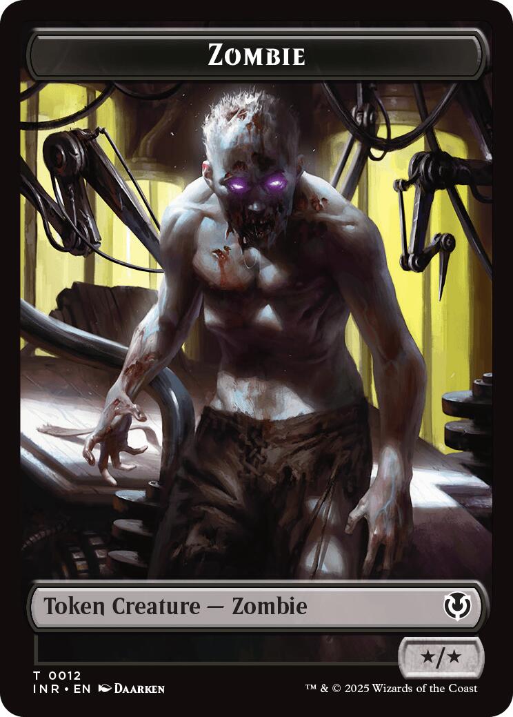 Zombie (0011) // Zombie (0012) Double-Sided Token Innistrad Remastered Tokens、mySite、waistdrama