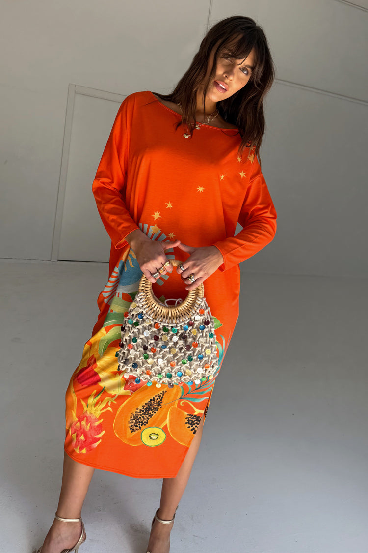 Orange Rio Jem Dress、mySite、solidvoid