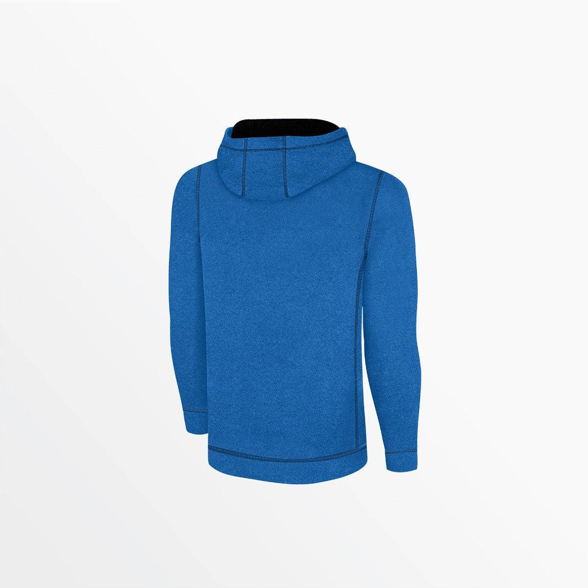 MEN'S ESSENTIAL HEATHER ZIP UP HOODIE