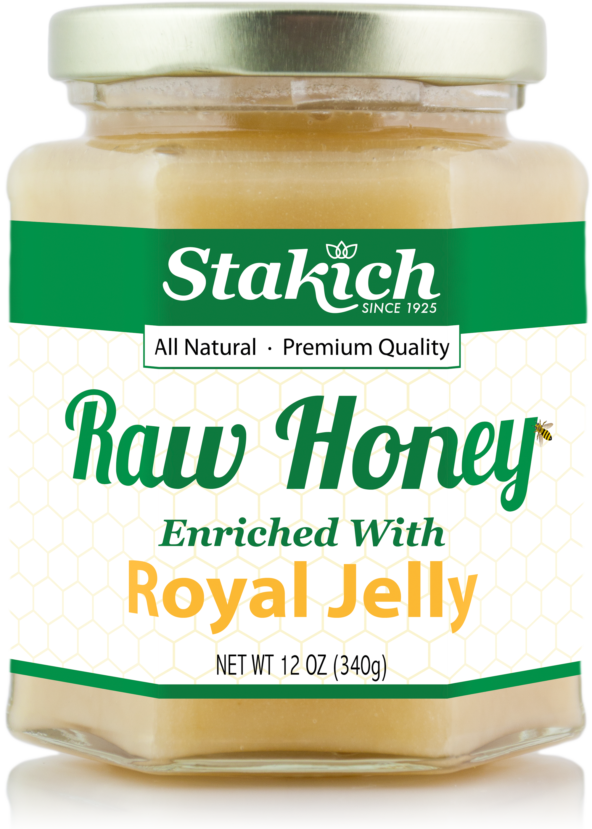 Case of Royal Jelly Enriched Raw Honey (12 oz)、mySite、gigharbornorthrealestate