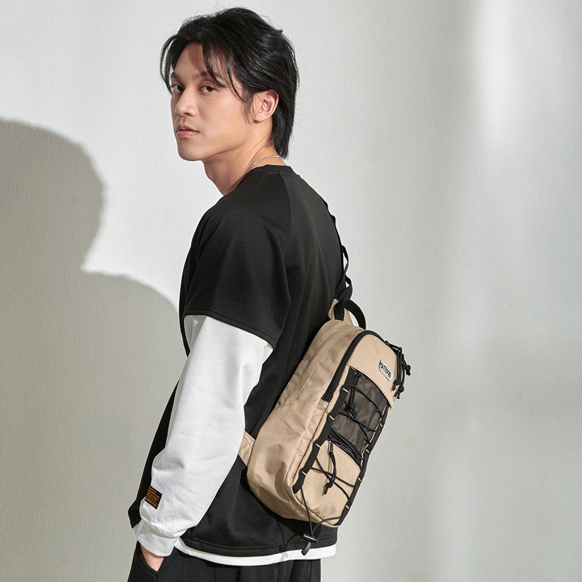 243124 Mesh Rope Sling Bag、mySite、garminoutage.com