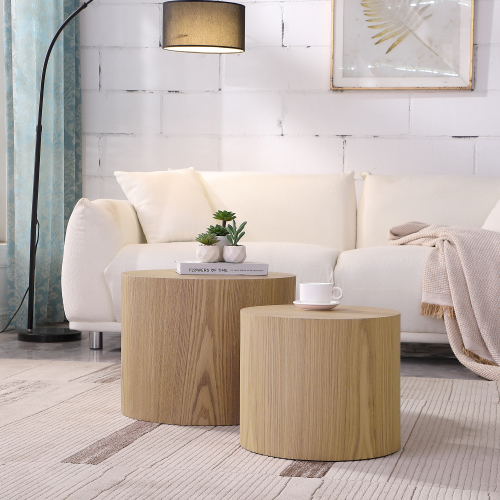 MDF with ash/oak/walnut veneer sidetable/coffee table/end table/ottoman(walnut)、、casual