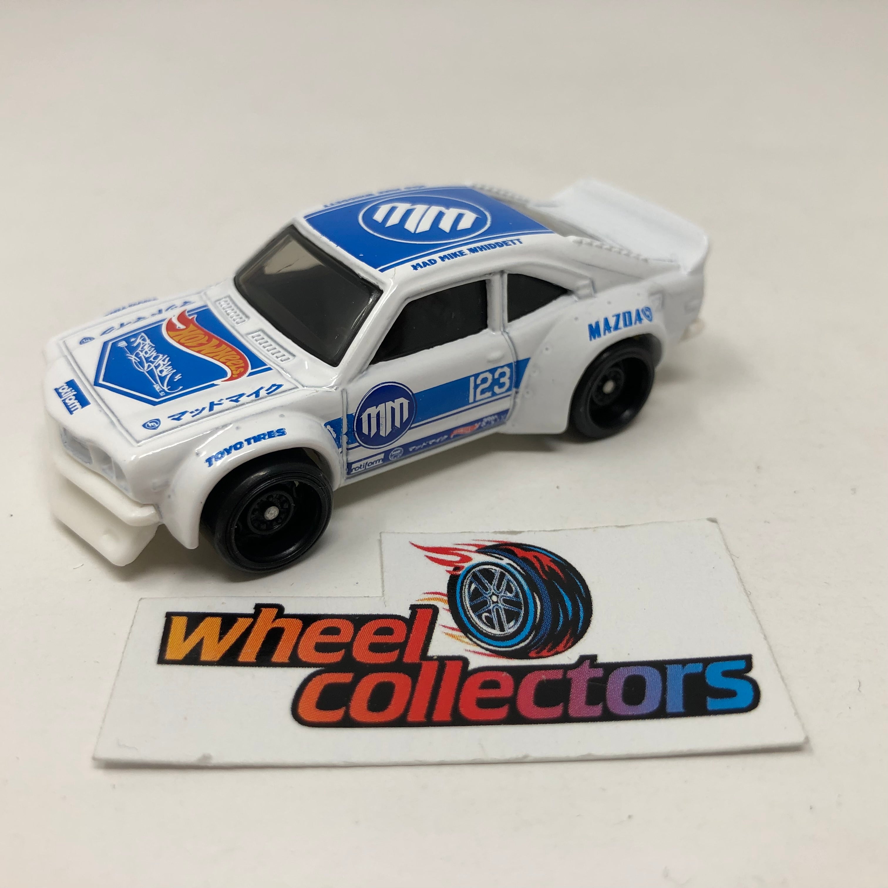 Mazda RX-3 * White * Hot Wheels Loose 1:64 Scale、mySite、hgirdovlk