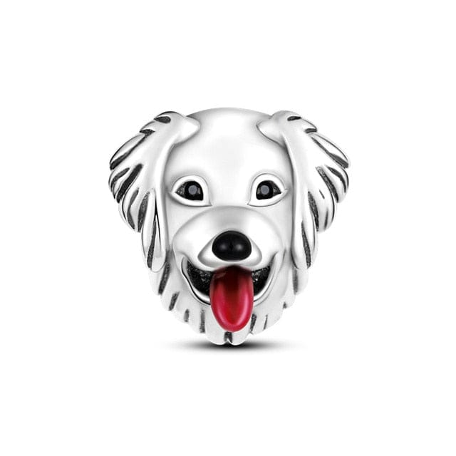 Dog Charm Collection Pandora Style Charms Sterling Silver Boston, Frenchie, Chi, Schnauzer, Puppy、mySite、g9winljtr