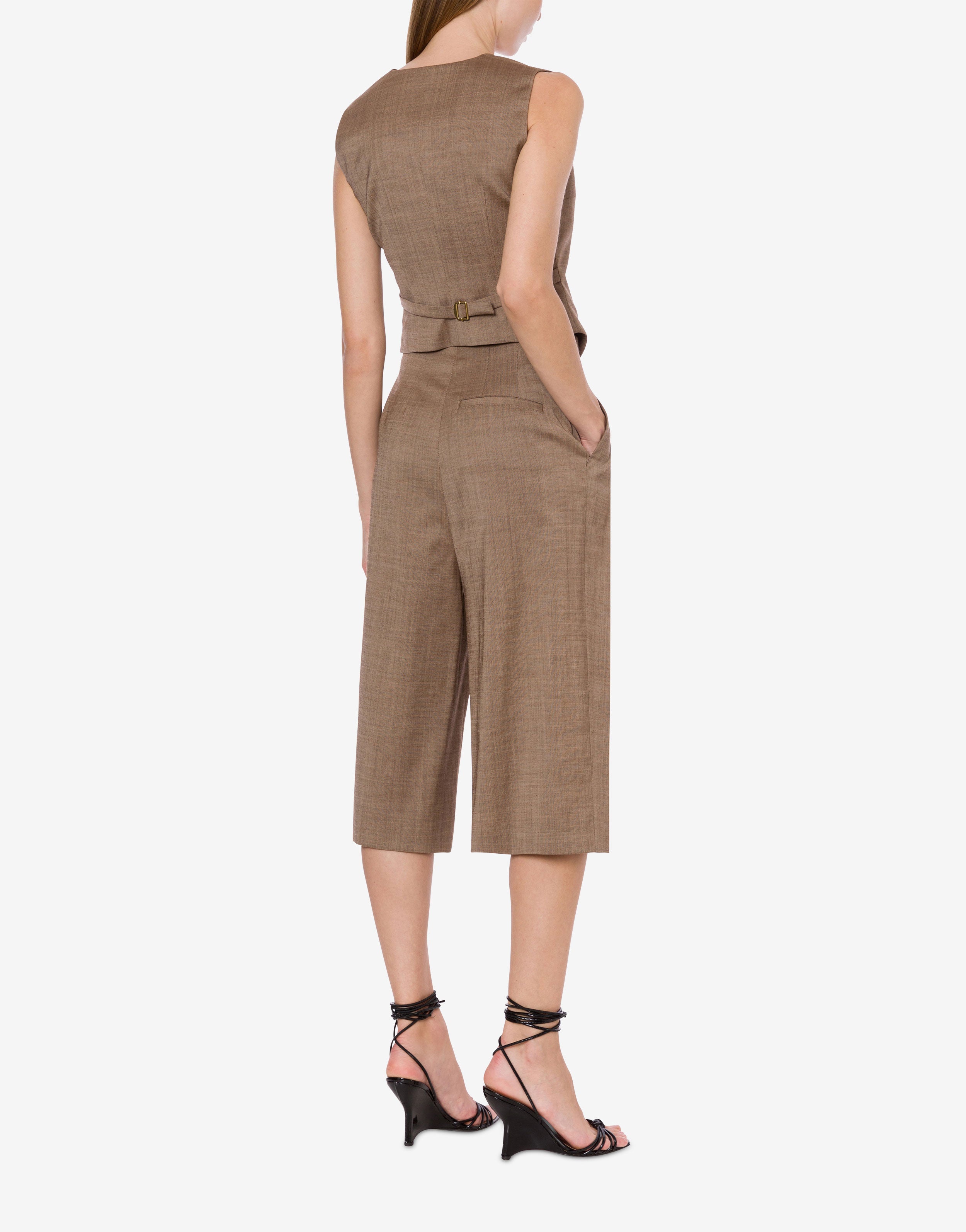 Bermuda in misto lana tailored、mySite、aoinhome