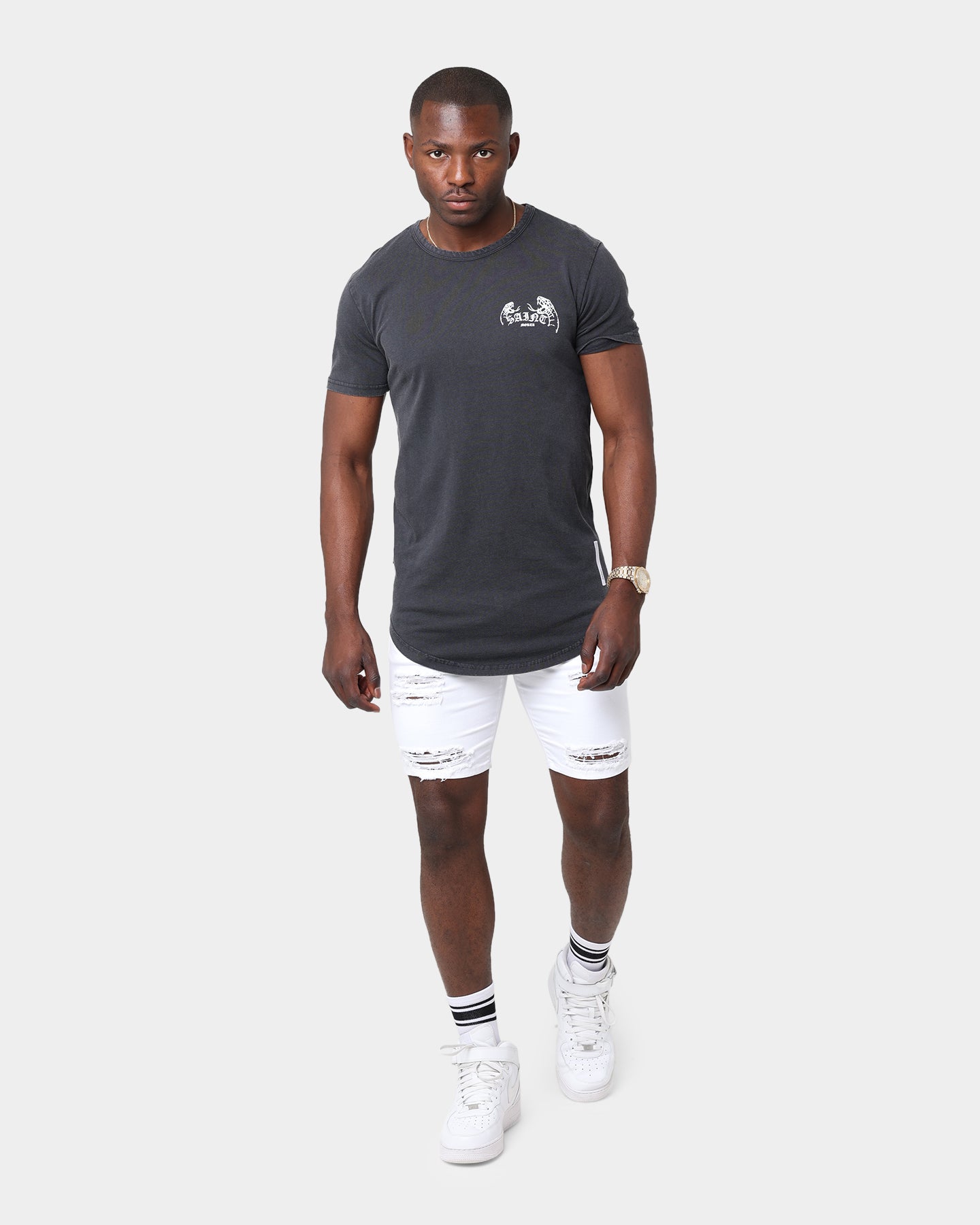 Saint Morta Venomous El Duplo T-Shirt Vintage Black/White、mySite、zt4zffjzw