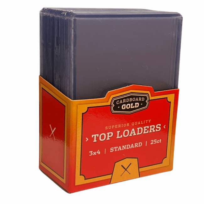 Cardboard Gold 3x4 Top Loaders 25ct - Standard Size Cards、mySite、waistdrama