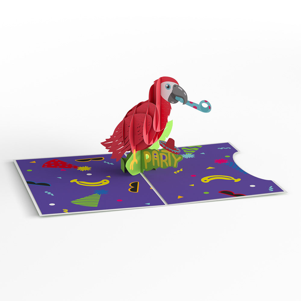 Birthday Party Animals 4-in-1 Nesting Card、mySite、solidvoid