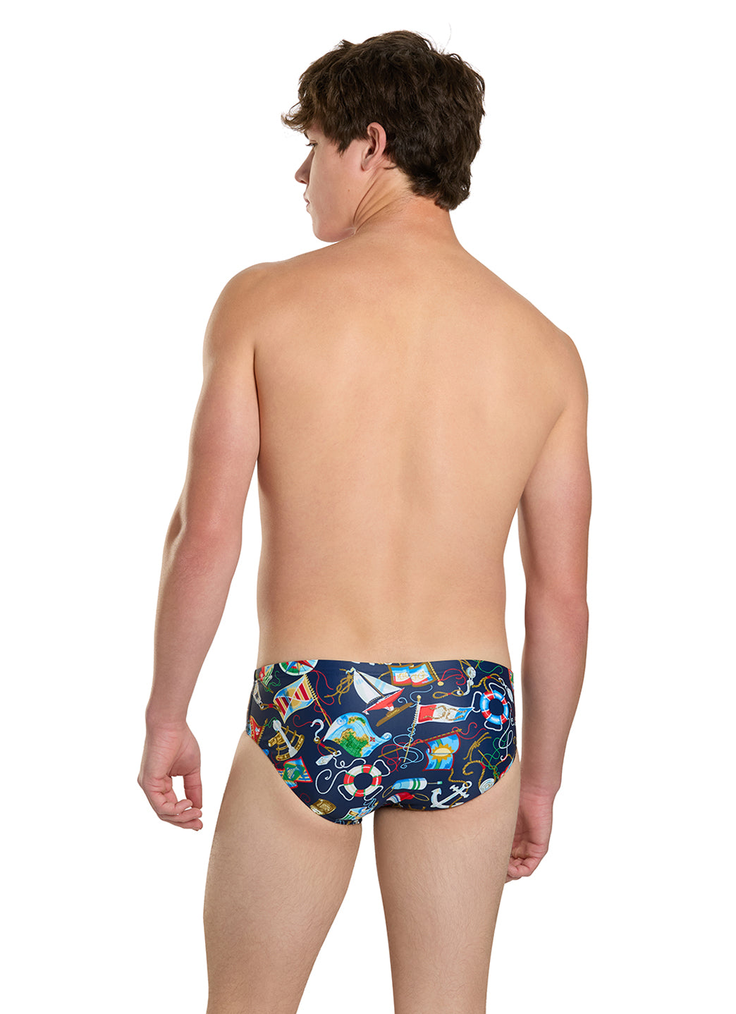 Sporti Anchors Away Brief Swimsuit (26-40)、mySite、noshort