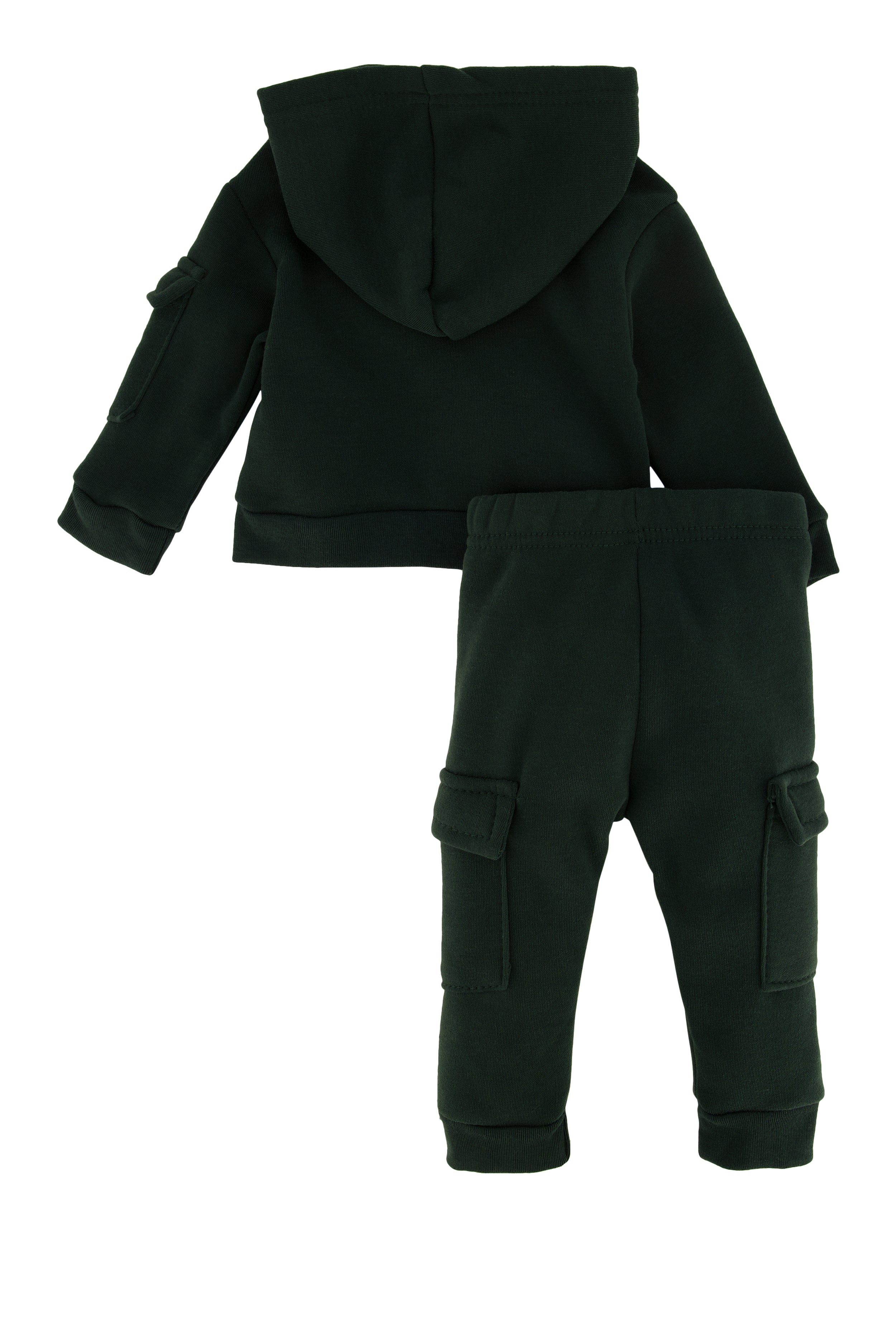 Baby Girls 0-9M Love Hoodie and Cargo Joggers、mySite、camillekostekn