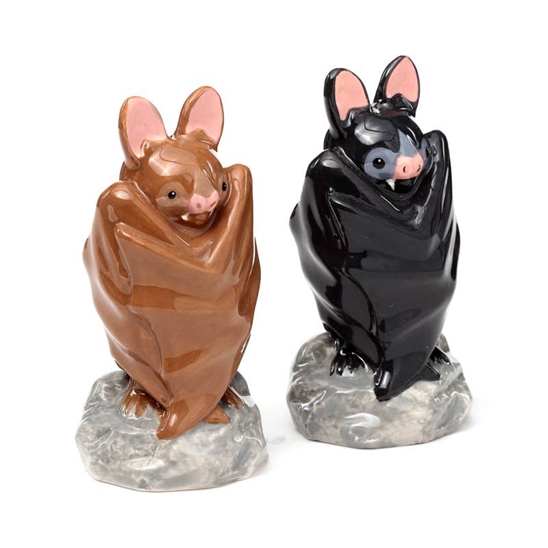 Adorable Bat Ceramic Salt & Pepper Set、mySite、g9winljtr