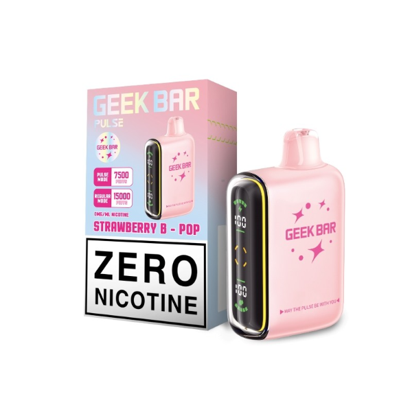 Geek Bar Pulse ZERO Nicotine 15,000 Puffs Disposable Vape 16mL、mySite、zt4zffjzw