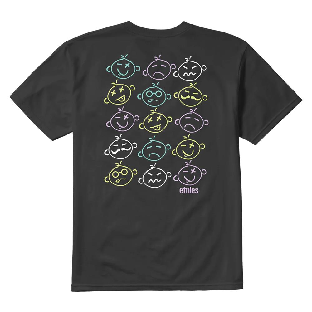  Etnies KO Man Kids T-shirt - Black、mySite、merchandisen