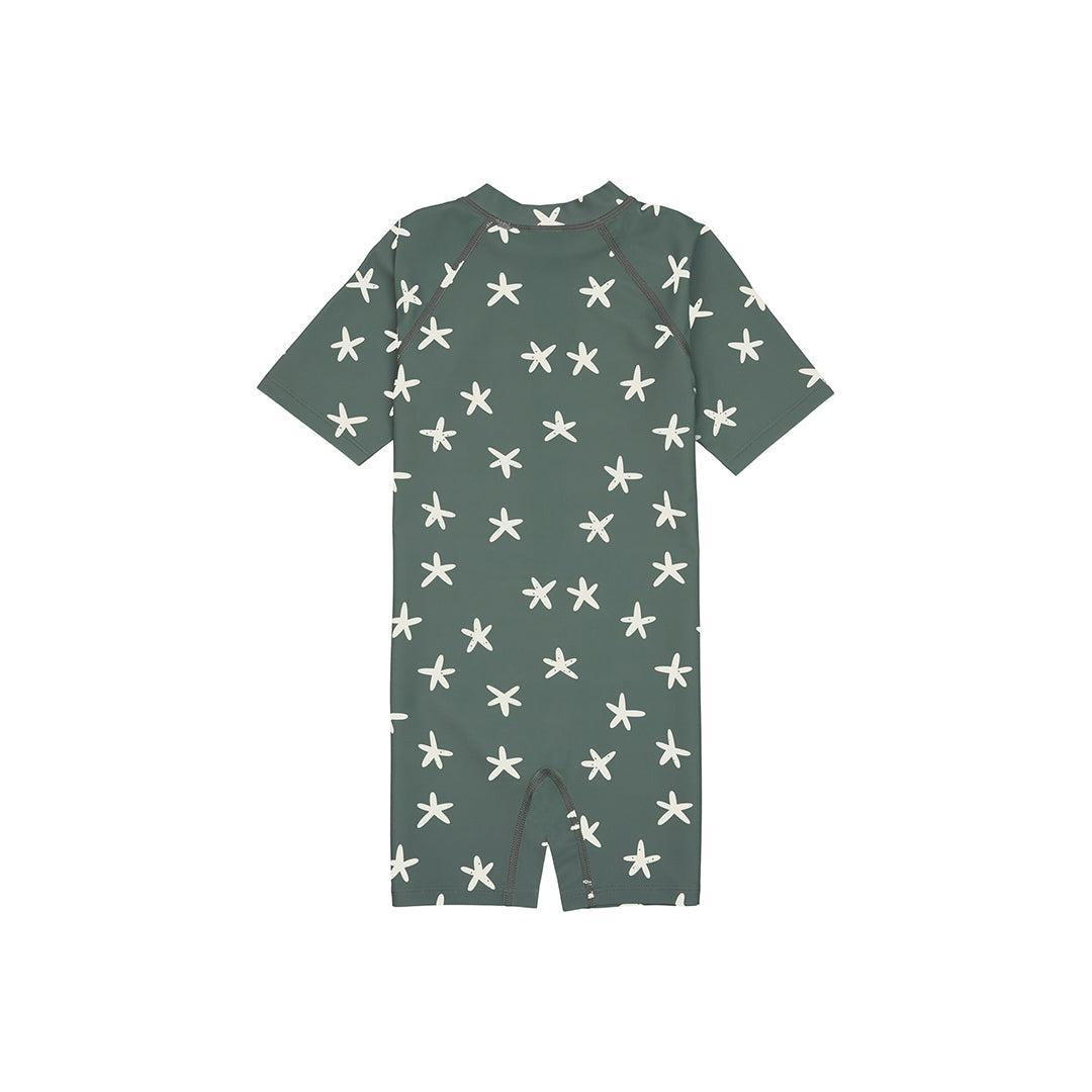  Lassig Short Sleeve Sunsuit - Deep Olive - Starfish、mySite、merchandisen