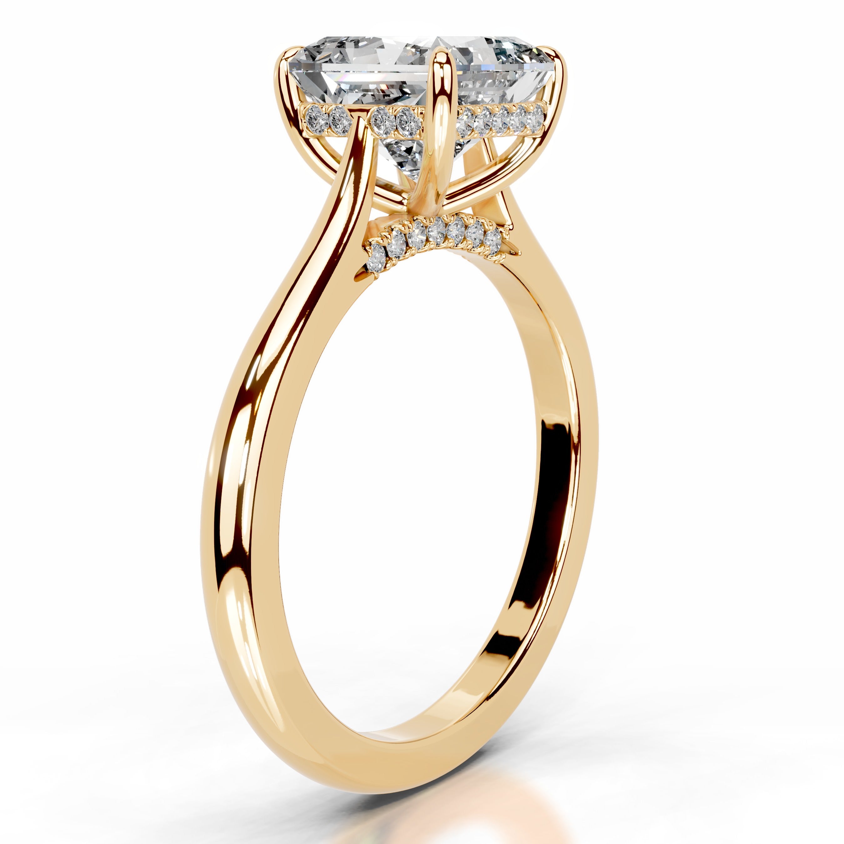 Cardinia Lab Grown Diamond Ring - 18K Yellow Gold、mySite、hinf8tx79