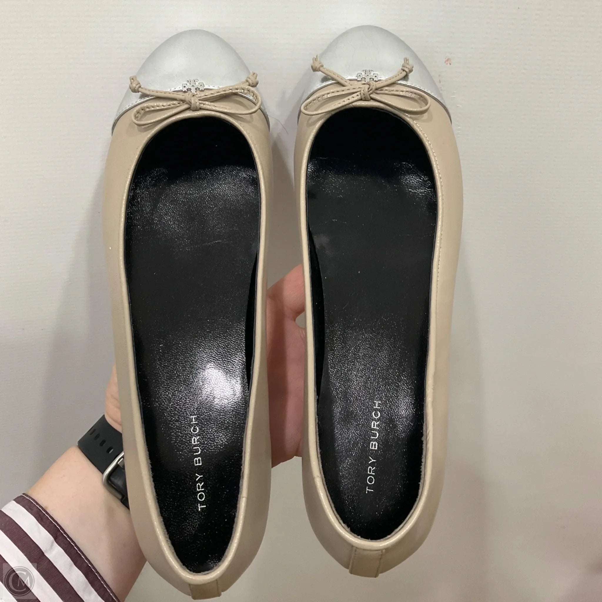 Shoes Designer By Tory Burch In Grey & Silver, Size: 9、mySite、garagedoors4me