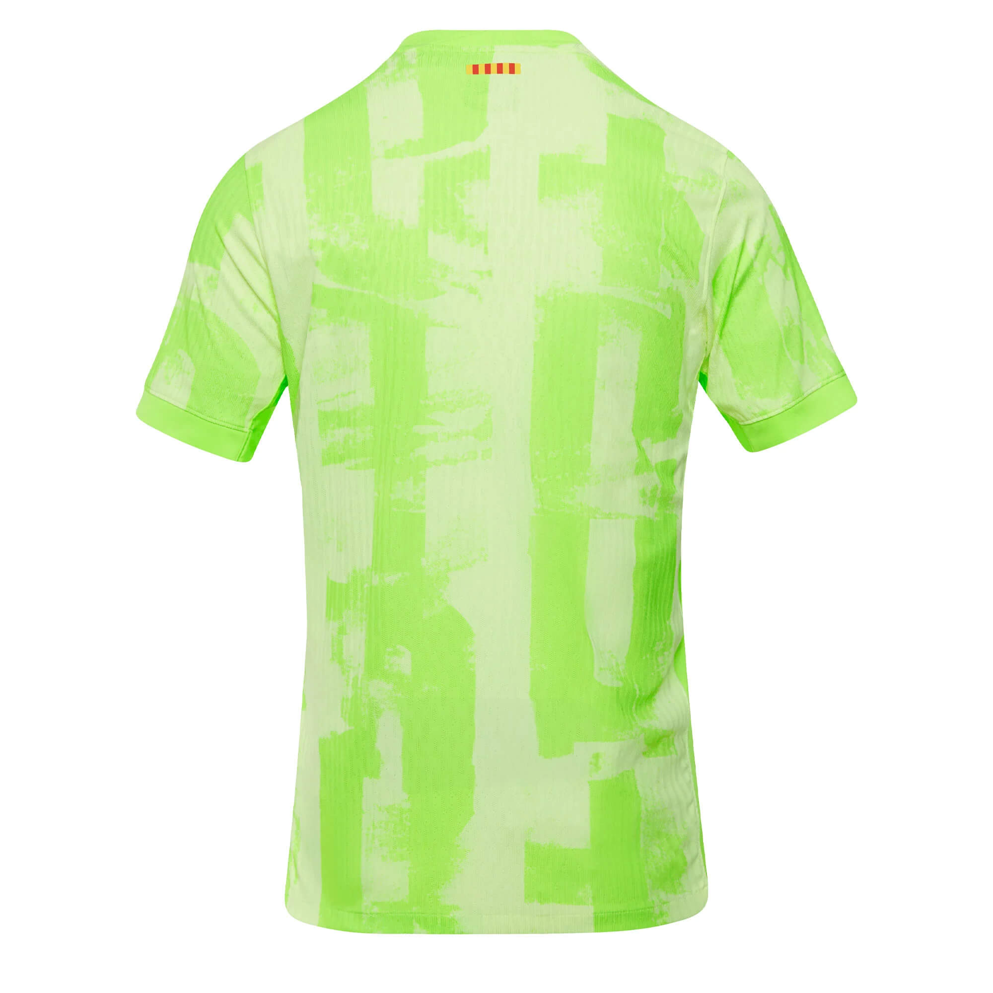 Nike Men's FC Barcelona 2024/25 Dri-FIT ADV Third Jersey Barely Volt/Old Royal、mySite、noshort