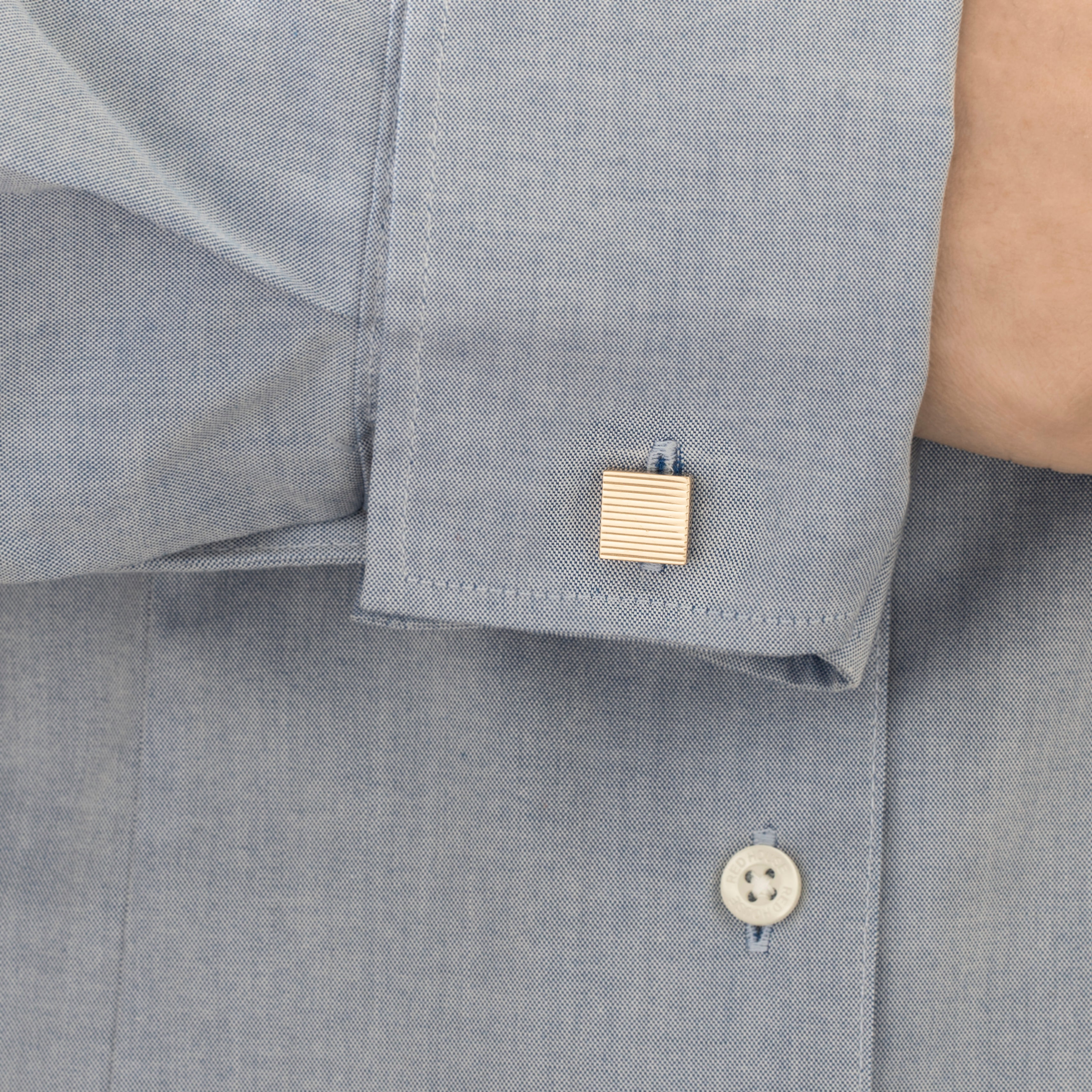 Vintage Tiffany & Co. 14k Yellow Gold Mid-Century Square Cufflinks、mySite、hinf8tx79