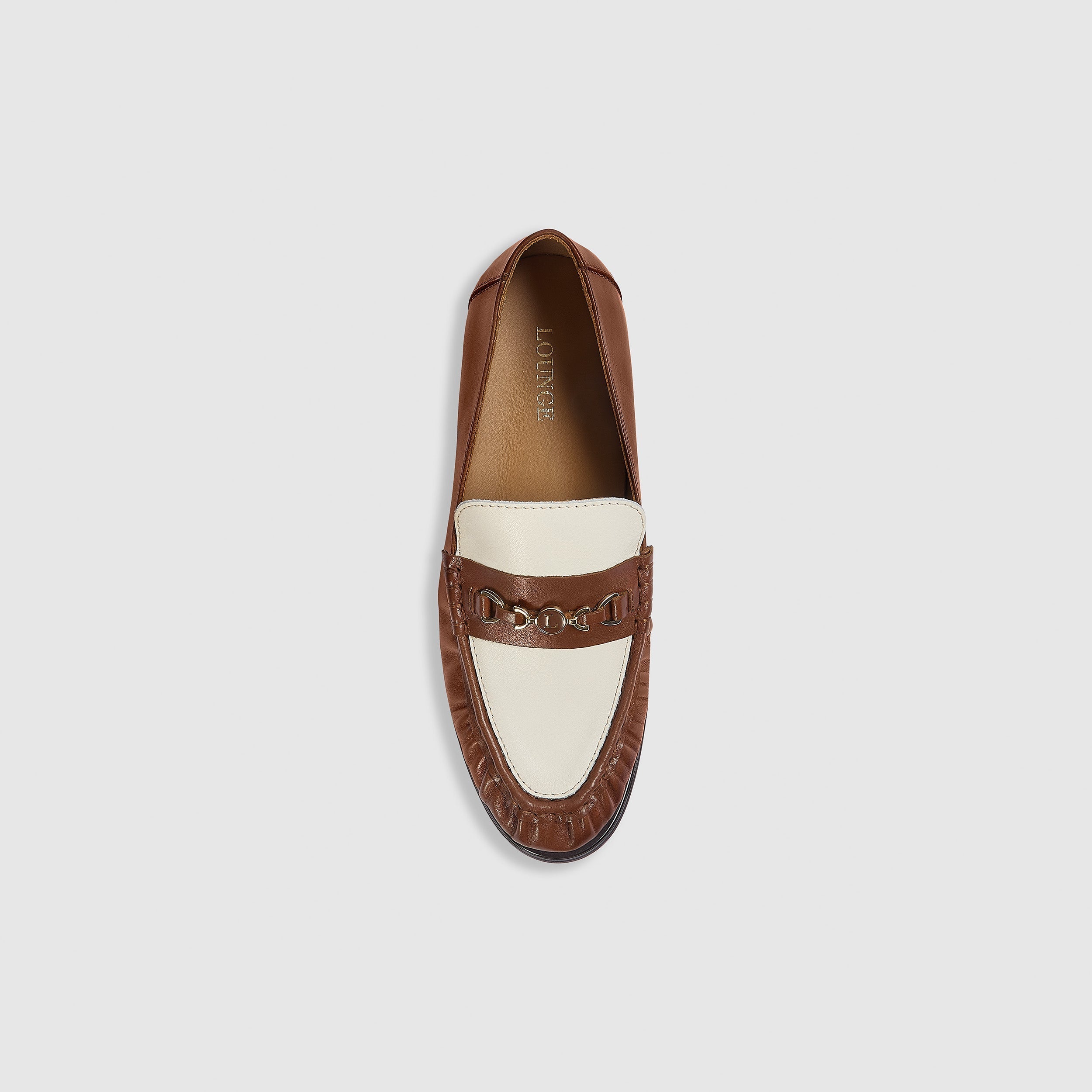 Agnes Loafers - Tan/Cream、mySite、bengalsvssteelers