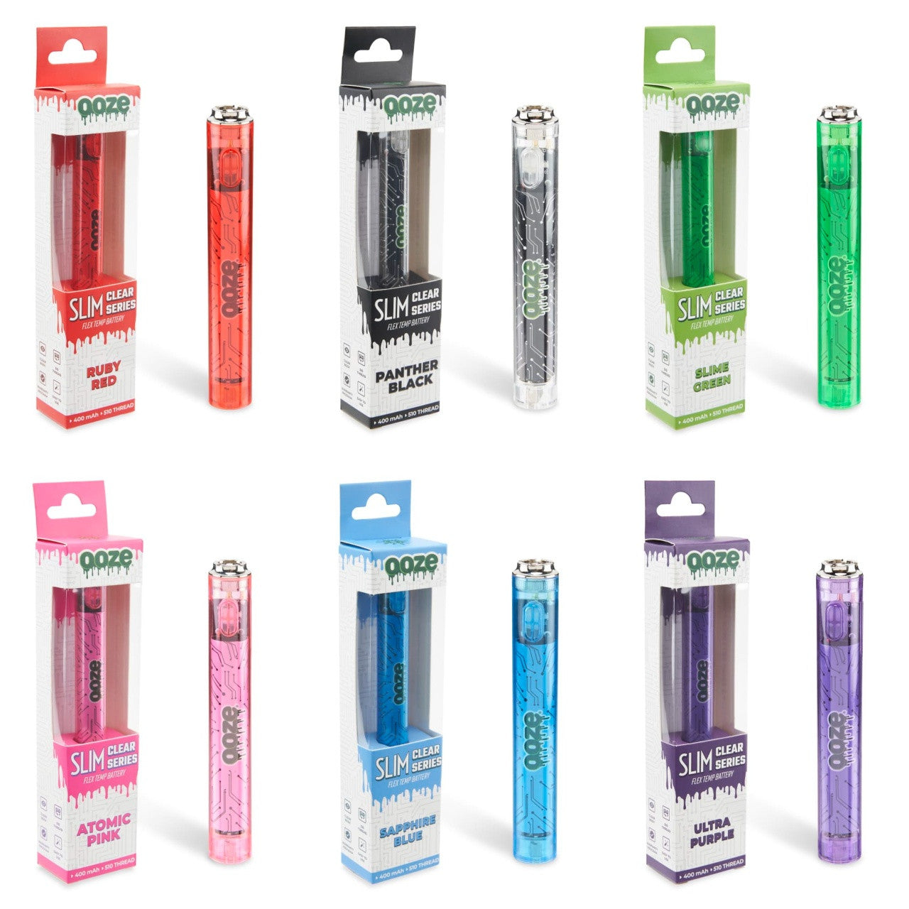 Ooze Slim Clear Series Battery、mySite、zt4zffjzw