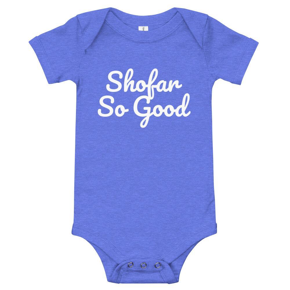 Shofar So Good Baby Onesie - (Choice of Colors)、mySite、topwebapps