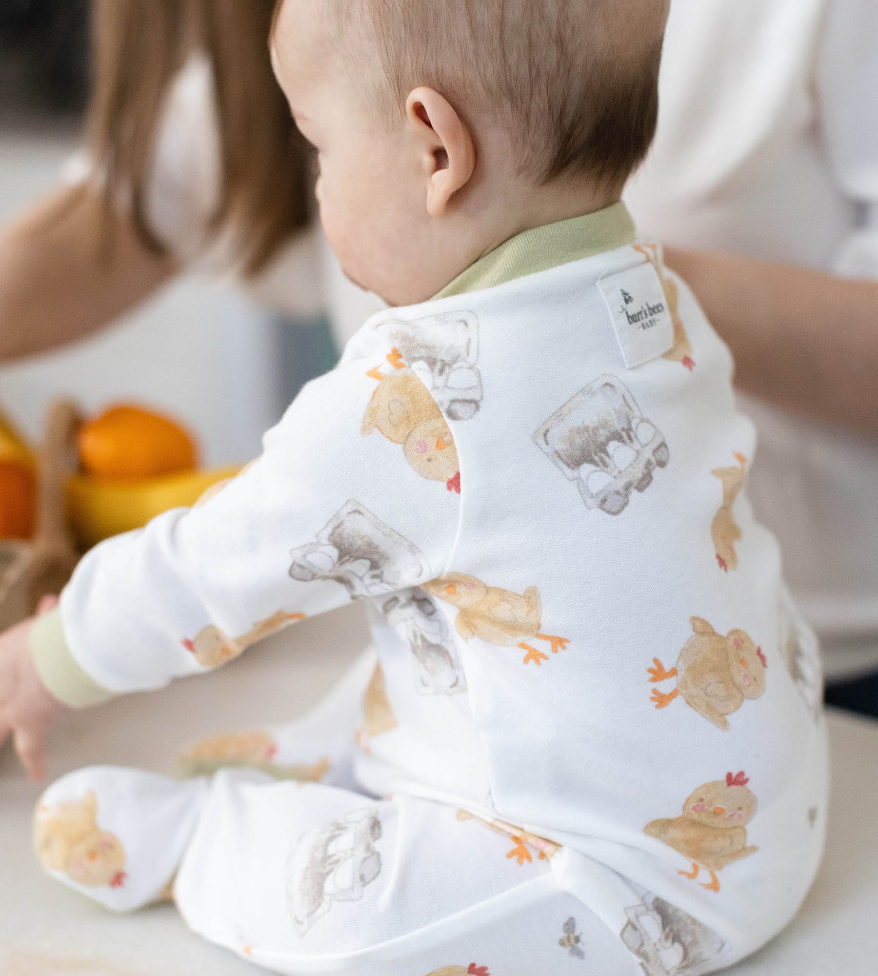 Farm Fresh Eggs Organic Cotton Sleep & Play、mySite、g9winljtr