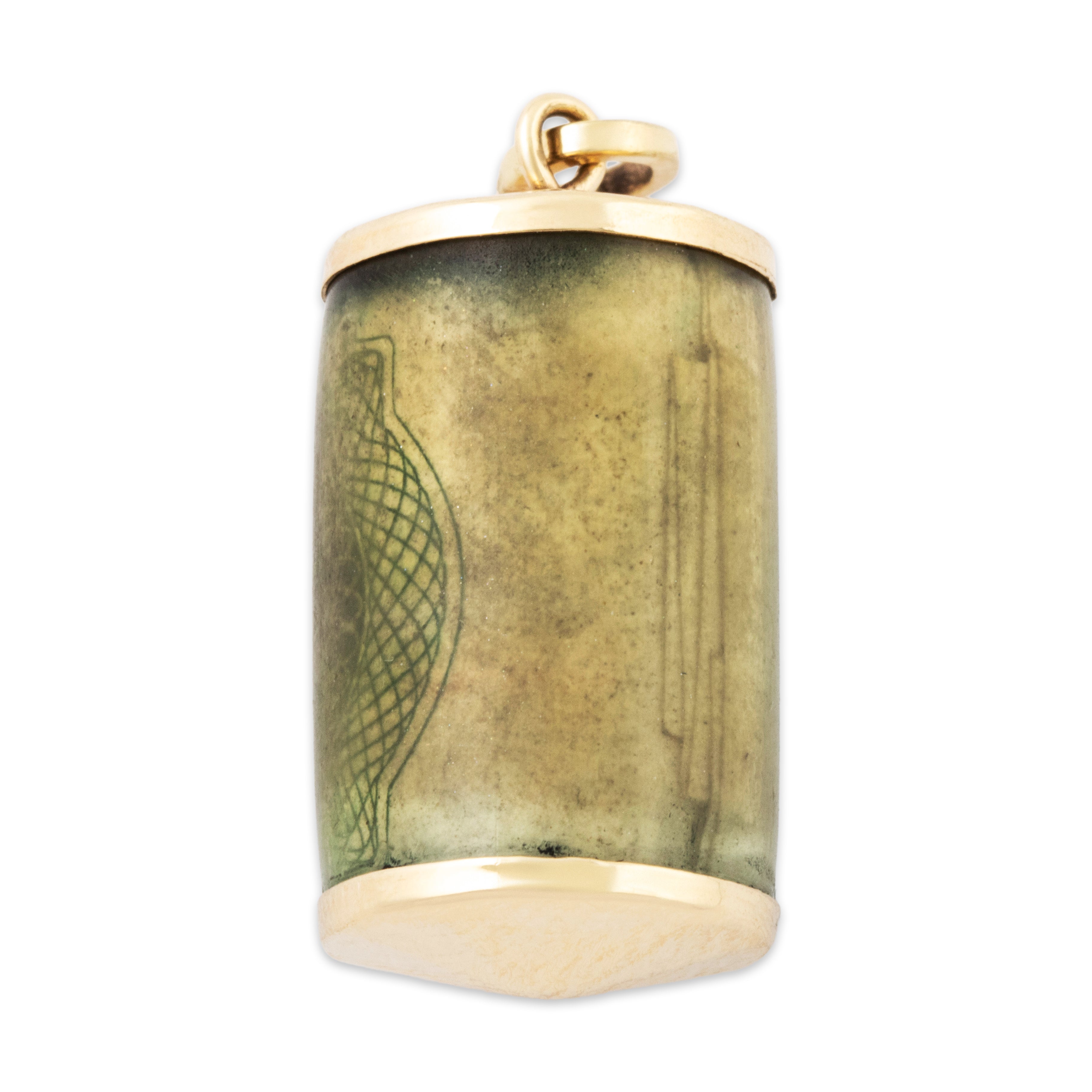 Vintage English 9k Yellow Gold 1 Pound English Note Charm / Pendant、mySite、hinf8tx79