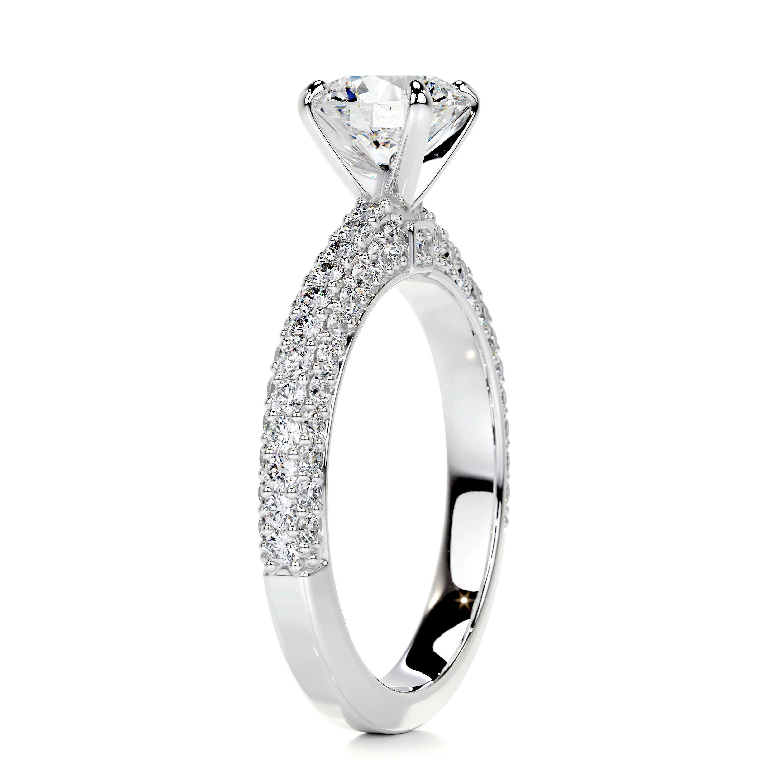 Lillian Diamond Engagement Ring -Platinum、mySite、hinf8tx79