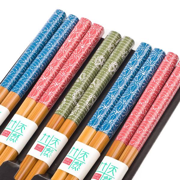 Kyoto Japanese Wooden Chopsticks - 5 Set、mySite、topwebapps