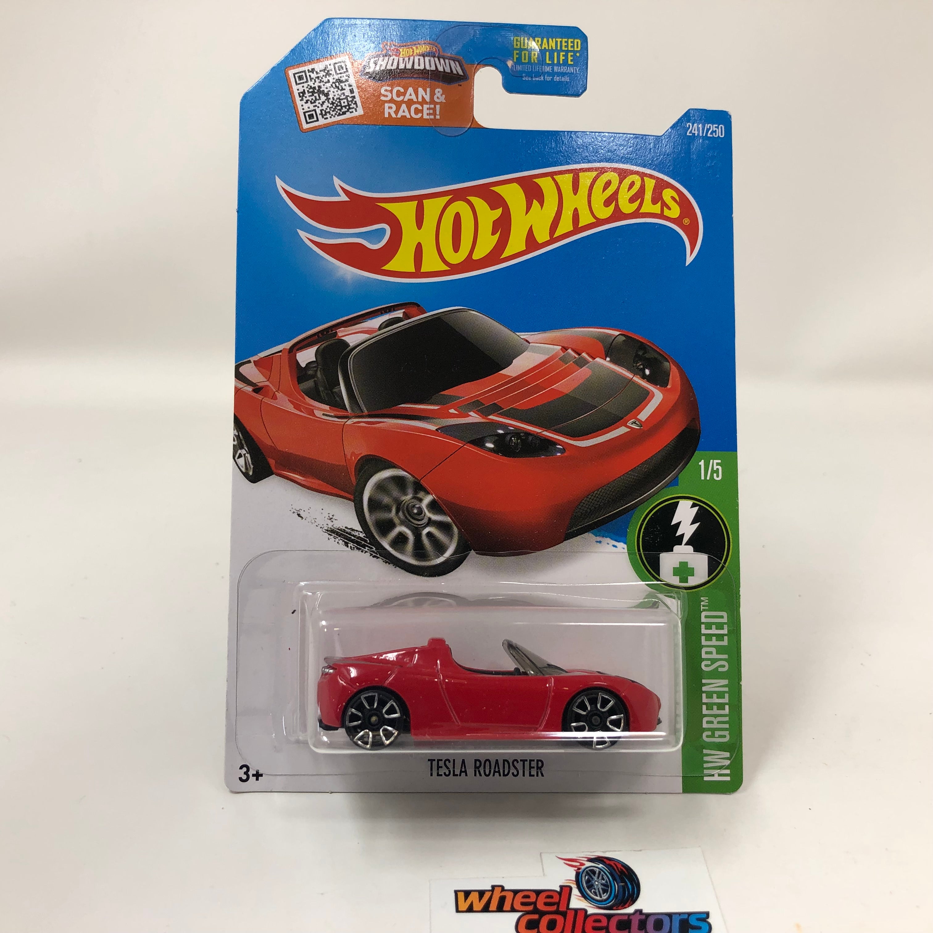 Tesla Roadster #241 * RED * 2016 Hot Wheels、mySite、hgirdovlk