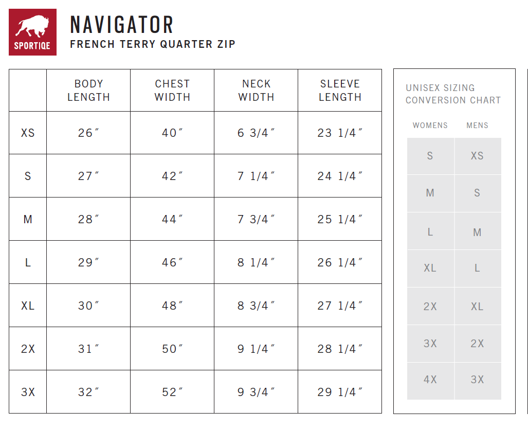 Navigator 1/4 Zip
