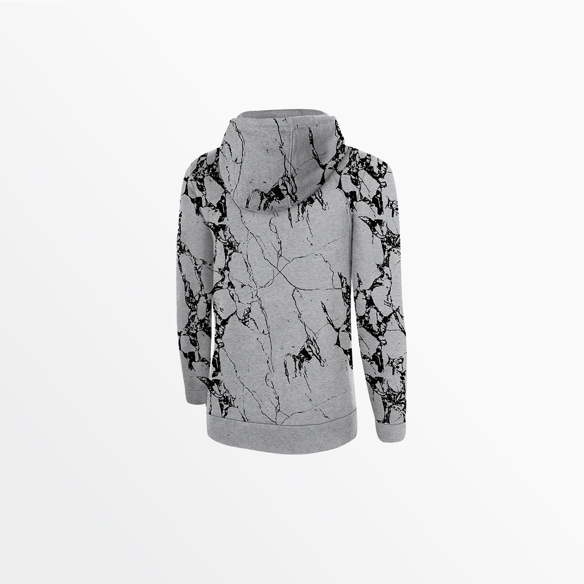 WOMEN'S MARBLE FRENCH TERRY PULLOVER HOODIE