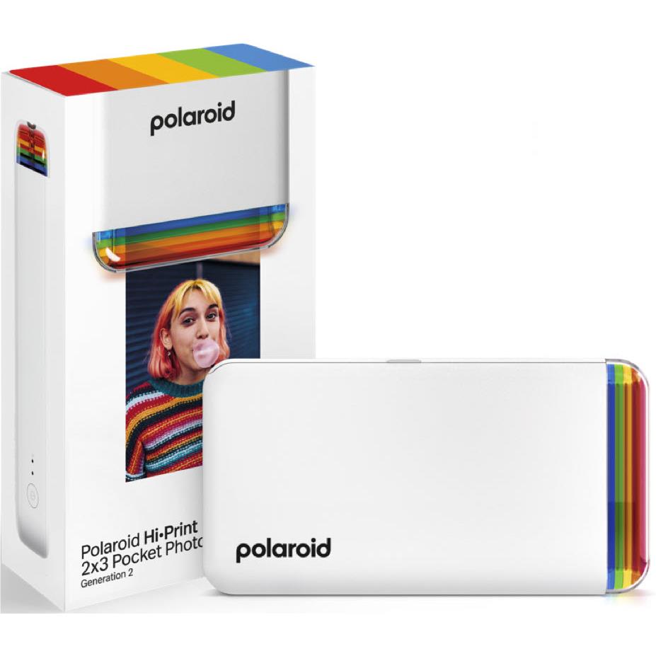 Polaroid HiPrint Gen 2 2x3 Pocket Photo Printer (White)、mySite、camillekostekn