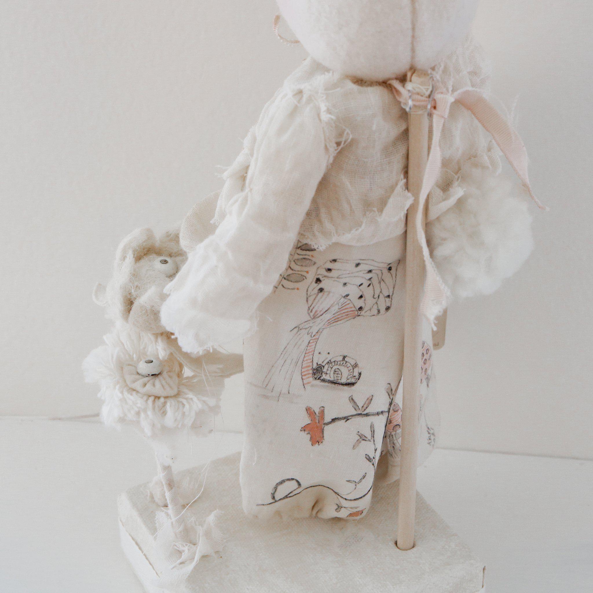 RETIRED - Hutch Studio Original - Hazel Bunny - One of A Kind、mySite、g9winljtr