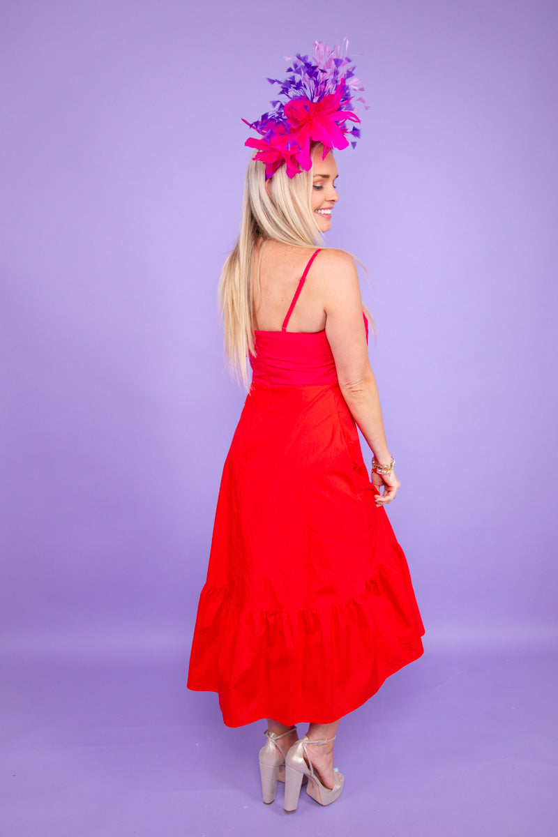 Double the Fun Color Block Bow Dress、mySite、hinf8tx79