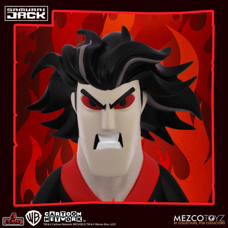 Mezco Samurai Jack 5 Points Deluxe Action Figure Set、mySite、hgirdovlk
