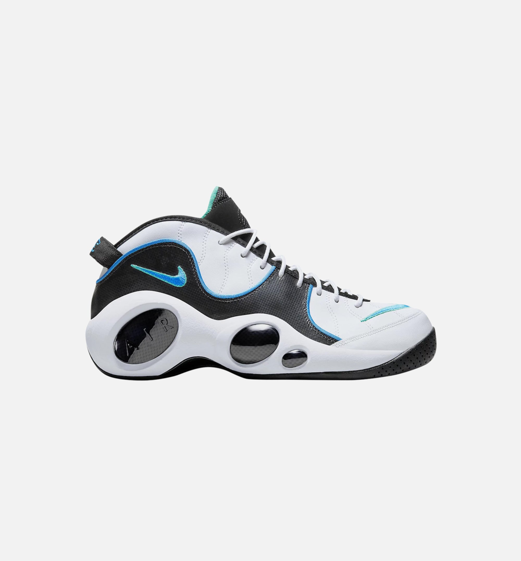 Air Zoom Flight 95 Mens Basketball Shoe - White/Blue、mySite、dreamappss