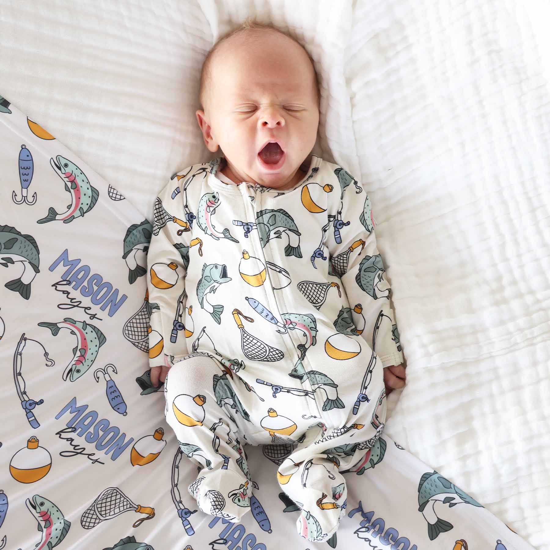  Catch of the Day Zipper Footie、mySite、layawaytickets