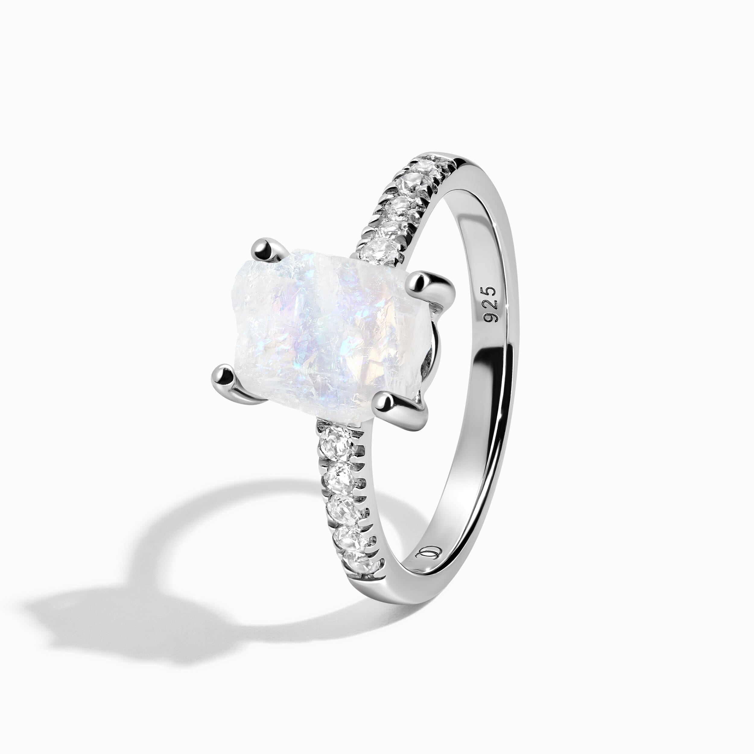 Raw Crystal Ring - Ritzy Moonstone、mySite、hinf8tx79