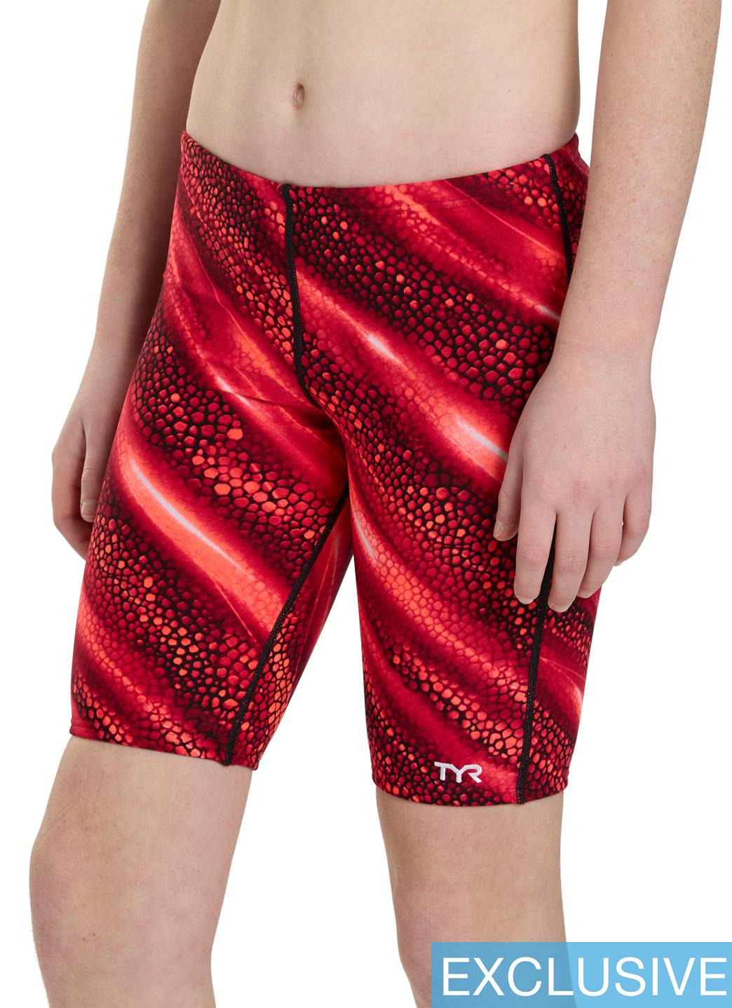 TYR Boys' Durafast Elite Venom Jammer (Little Kid, Big Kid)、mySite、noshort