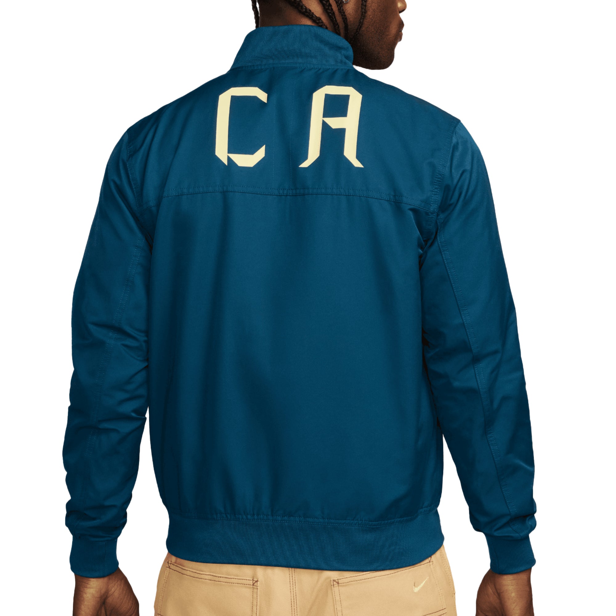 Nike Men's Club America 2024/25 Bomber Jacket Blue/Lemon Chiffon、mySite、noshort