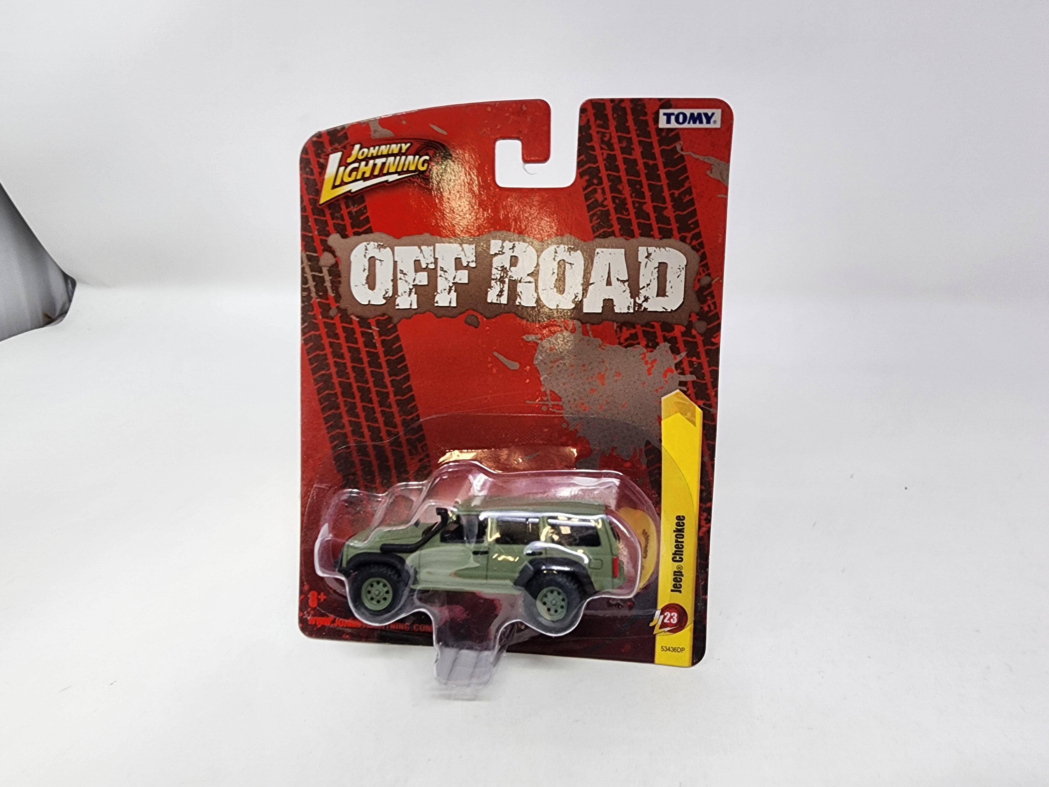 Jeep Cherokee * Green * Johnny Lightning OFF ROAD、mySite、hgirdovlk