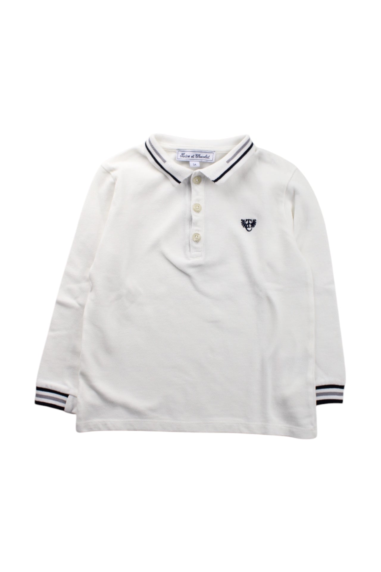 Tartine Et Chocolat Long Sleeve Polo 5T、mySite、g9winljtr