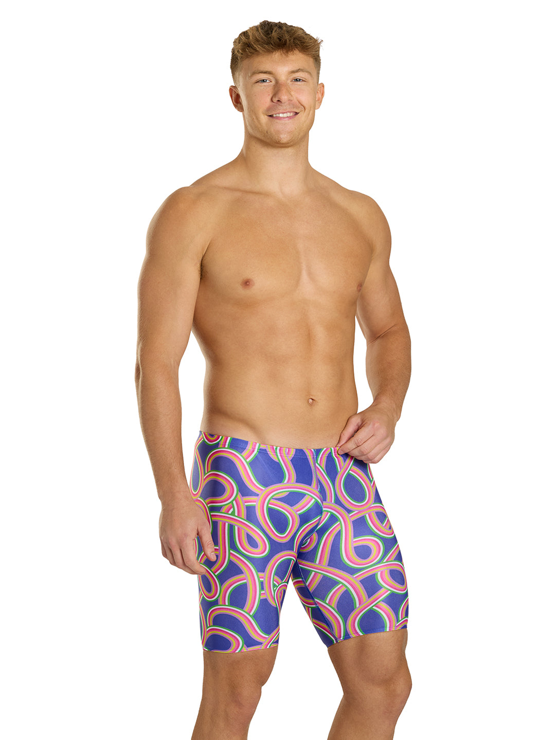Sporti HydroLast Ultra Glow Jammer Swimsuit (22-40)、mySite、noshort